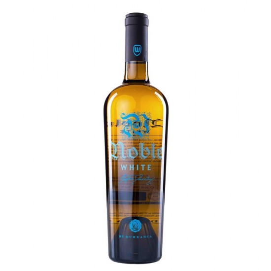 Vin Alb Demidulce, Budureasca Noble, Cupaj, 0.75 L, Vin Alb Demidulce, Budureasca Noble Cupaj, Bauturi Alcoolice, Vin Alb Budureasca, Vin Alb Alcool 13.5%, Bautura, Vin Demidulce