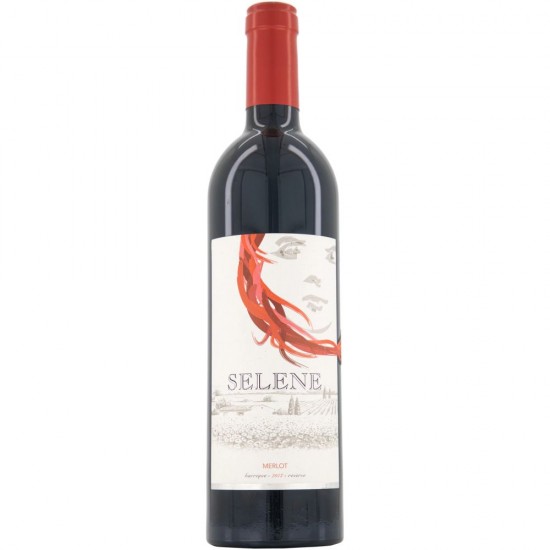 Vin Rosu Sec, Recas Selene, Merlot, Nefiltrat, 0.75 L, Vin Rosu Sec, Recas Selene Merlot, Vin Nefiltrat, Bauturi Alcoolice, Vin Rosu Recas Selene, Rosu Sec Nefiltrat