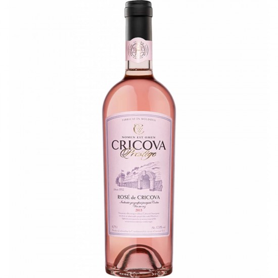 Vin Rose Sec de Cricova Prestige, 0.75l, Alcool 12.5%, Vin, Vin Rose, Vin Rose Sec, Vin Rose Cricova, Vin Rose Sec Cricova, Vin Rose de Cricova, Vin Rose Cricova, Vin Cricova Rose, Vin Sec Cricova, Vin Sec