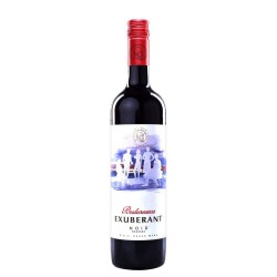 Vin Cupaj Rosu Demisec Budureasca Exuberant Noir, 13% Alcool, 0.75 L, Vin Rosu, Cupaj Vin Rosu Demisec, Cupaj de Vinuri, Vinuri Rosii, Vinuri Demiseci, Vin Demisec, Cupaj Rosu, Vin Budureasca, Vinuri Budureasca, Cupaj Rosu Demisec