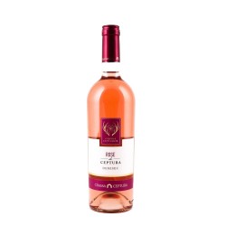 Vin Rose Demisec Cervus Cepturum, Crama Ceptura, 12.5% Alcool, 0.75 L, Vinuri Rose, Vin Demisec, Vinuri Demiseci, Vin Ceptura, Vinuri Ceptura, Vin de Ceptura, Vin Demisec Rose