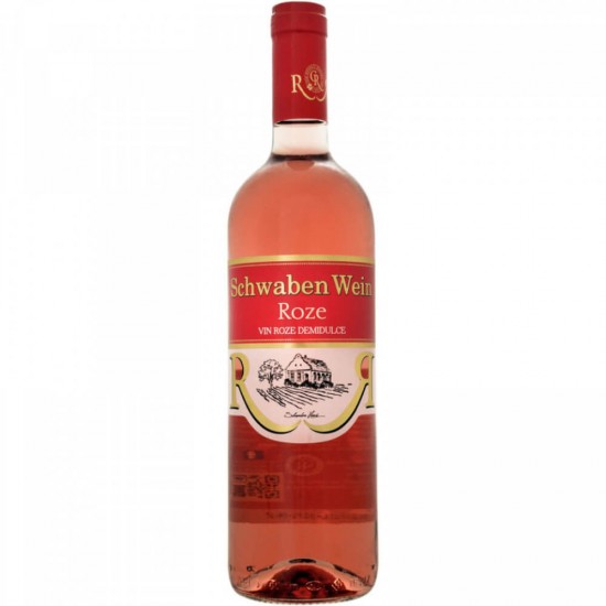 Vin Rose Demidulce CRAMELE RECAS Schwaben Wein, Burgund Rose, 13% Alcool, 0.75 l, Vin Rose, Vin Rose Burgund Rose, Vin Rose Burgund Rose Demidulce, Vin Demidulce Burgund Rose, Vin Demidulce din Sturguri, Vinuri Rose, Vinuri Demidulci