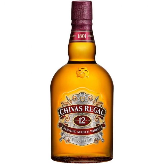 Whisky Chivas Regal, Alcool 40%, 1 L, 12 Ani Vechime, Blended Scotch Whisky Chivas Regal, Whisky Scotch Chivas Regal, Whisky Scotian Chivas Regal, Whisky 12 Ani Vechime, Whisky Invechit, Whisky Chivas Regal 12 Ani