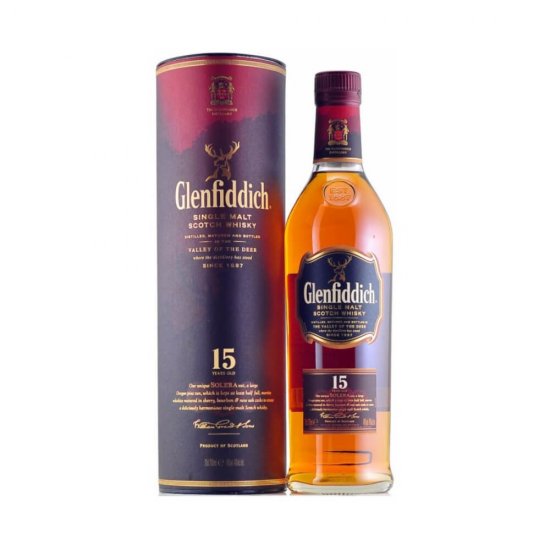 Whisky Glenfiddich 15 Ani Vechime, 0.7L, Alcool 40%, Whisky Bun, Whisky de Calitate, Glenfiddich Whisky, Whisky 0.7l, Whisky 40%, Whisky Premium