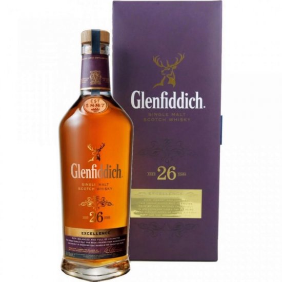 Whisky Glenfiddich 26 Ani Vechime, 0.7L, Alcool 40%, Whisky Bun, Whisky de Calitate, Glenfiddich Whisky, Whisky 0.7l, Whisky 40%, Whisky Premium