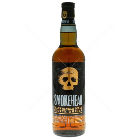 Whisky Smokehead Single Malt, 0.7L, Alcool 43%, Whisky Bun, Whisky de Calitate, Smokehead Whisky, Whisky 0.7l, Whisky 43%, Whisky Premium, Smokehead Malt