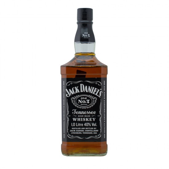 Whisky Jack Daniel's, 1L, Alcool 40%, Sticla Whisky Jack Daniel’s, Jack Daniel’s Bourbon, Sticla de Jack Daniel’s, Sticla de Whisky, Sticla de Bourbon, Bauturi Alcoolice, Bautura Alcoolica, Whiskey Jack Daniel's, Jack Daniel's No 7