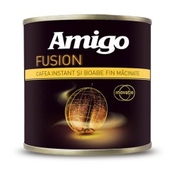 Cafea Solubila Amigo Fusion, 90g, Cafea in Badog, Cafea in Badog Amigo, Cafea Instanta Amigo, Cafea Solubila Cofeinizata, Cafea cu Cofeina, Cafea cu Cofeina Amigo, Cafea Solubila Aromata, Cafea Solubila Buna 