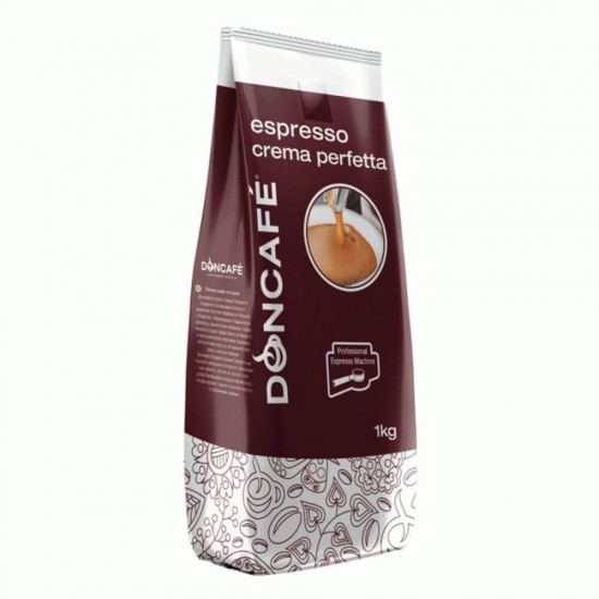 Cafea Boabe Doncafe Espresso Crema Perfetta, 1Kg, Doncafe Cafea Boabe, Cafea Nemacinata, Cafea Boabe Doncafe 1Kg, Boabe de Cafea Doncafe Espresso Crema Perfetta