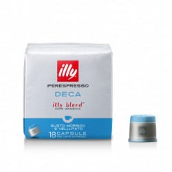 Pachet 18 Capsule de Cafea Arabica Decofeinizata, Illy Iperespresso, pentru Expresor, Capsule Cafea, Illy Arabica Decofeinizata, Capsule Cafea Decofeinizata, Pachet 18 Capsule Cafea Illy Iperespresso Arabica