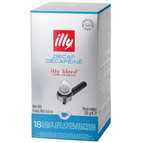 Pachet 18 Capsule de Cafea Espresso Decofeinizat, Illy, pentru Expresor, Capsule Cafea, Illy Espresso Decofeinizat, Capsule Cafea Decofeinizata, Pachet 18 Capsule Cafea Illy Espresso