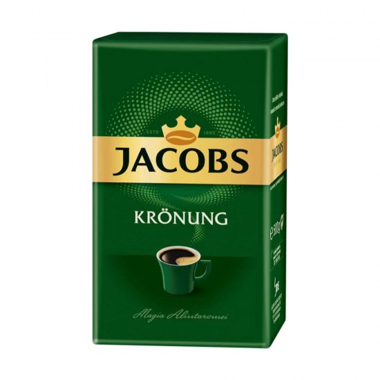 Cafea Macinata Jacobs Kronung, 500 g, Cafea Jacobs, Cafea Naturala, Cafea Macinata, Cafea Naturala Jacobs, Cafea Macinata Jacobs, Cafea Naturala Macinata, Cafea Jacobs Macinata, Cafea 500 g, Cafea Macinata pentru Ibric, Cafea Arabica Macinata