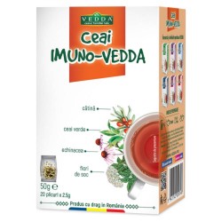 Bax 12 Cutii Ceai Imuno Vedda 20 Pliculete/Cutie, Ceai, Ceai Imuno, Ceai de Imuno, Ceai Vedda, Ceai Pliculete, Ceai in Pliculete, Ceai Gustos, Ceai Sanatos, Ceai Fructe Infuzie, Ceai Natural Plante, Ceai pentru Imunitate