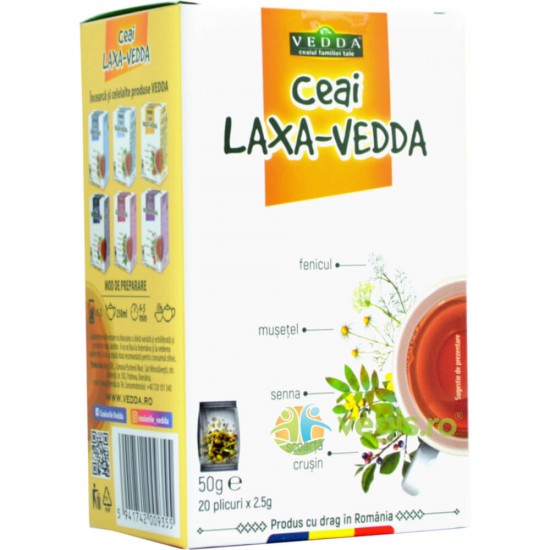Bax 12 Cutii Ceai Laxa Vedda 20 Pliculete/Cutie, Ceai, Ceai Laxa, Ceai de Laxa, Ceai Vedda, Ceai Pliculete, Ceai in Pliculete, Ceai Gustos, Ceai Sanatos, Ceai Plante Infuzie, Ceai Natural Plante, Ceai pentru Digestie