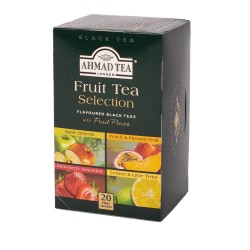 Ceai Negru Ahmad, Selectie de Fructe, 20 Plicuri/Cutie, Fruit Tea Selection, Ceai Plicuri, Ceai Negru Plic, Ceai Negru Fructe, Ceai Plic, Ceai Negru Natural, Ceai Fructe, Ceai Natural Plante, Ceai Plante, Infuzie Plante