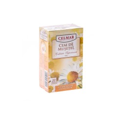 Cutie 20 Plicuri Ceai de Musetel Celmar, Ceai Musetel, Ceai Plicuri, Ceaiuri la Plic, Ceaiuri de Musetel, Ceaiuri Musetel, Ceai Plic Musetel, Musetel Ceai, Ceai din Musetel, Ceai la Plic, Infuzie Musetel, Ceai Infuzie, Infuzie de Musetel