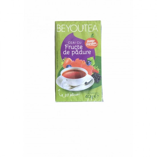 Cutie 20 Plicuri Ceai cu Fructe de Padure BEYOUTEA, Ceai cu Fructe, Pliculete de Ceai, Pliculete Ceai de Fructe de Padure, Ceai Fructe de Padure BEYOUTEA, Plicuri Ceai Fructe de Padure, Ceai cu Fructe Rosii, Ceaiuri Fructe Padure