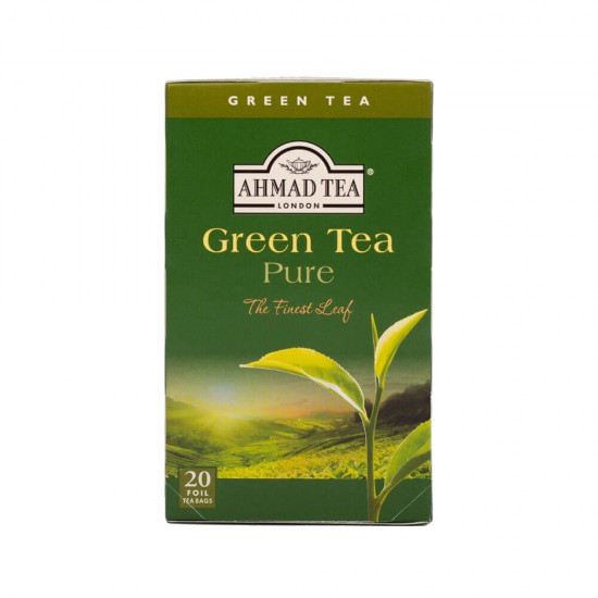 Ceai Verde Pur Ahmad, 20 Plicuri/Cutie, Ceai Plicuri, Ceai Verde Plic, Ceai Verde Plicuri, Ceai Natural Plante, Ceai Plante, Infuzie Plante, Infuzie Ceai Verde, Ceaiuri Plante, Ceai Ahmad, Ceaiuri Verzi