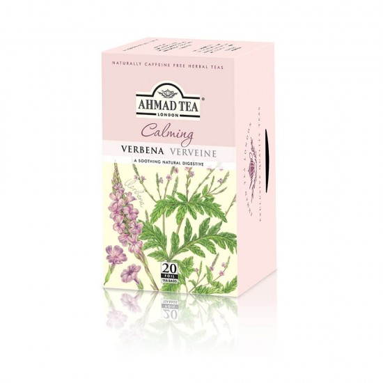 Ceai Verbina Ahmad, 20 Plicuri/Cutie, Ceai Verbena, Ceai Plicuri, Ceai Verbina, Ceai Verbina Plic, Ceai Verbena Plic, Ceai la Plic, Infuzie Plante, Ceai Natural Plante