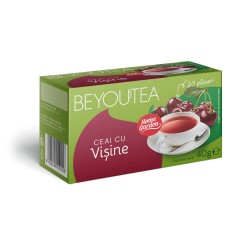 Cutie 20 Plicuri Ceai cu Visine BEYOUTEA, Ceai cu Fructe, Pliculete de Ceai, Pliculete Ceai de Visine, Ceai Visine  BEYOUTEA, Cutie Ceai de Visine, Plicuri Ceai Visine, Ceai de Fructe Rosii, Ceaiuri Visine, Infuzie de Fructe, Infuzie Ceai de Visine