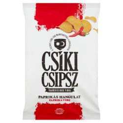 Chipsuri Csiki Csipsz cu Paprika, 140 g Chipsuri Csiki Csipsz cu Paprika, 140 g