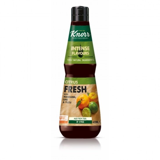 Condiment Lichid Knorr Citrus Fresh, 400 ml, Condimente, Condimente pentru Salate, Condimente Knorr, Condimente pentru Mancare, Condiment Lichid pentru Salata, Condiment Lichid pentru Legume 400 ml, Condimente Knorr pentru Salata