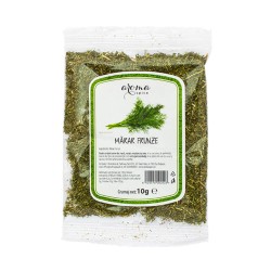 Marar Uscat AROMA Spice, 10 Plicuri x 10 g, Frunze de Marar, Marar Condiment, Frunze de Marar Uscat pentru Mancaruri, Marar Uscat pentru Gatit, Frunze de Marar Uscat Aroma Spice, Marar pentru Gatit, Frunze Uscate de Marar, Frunze Marar Uscate
