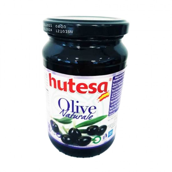 Masline Negre Intregi Hutesa, 350 g