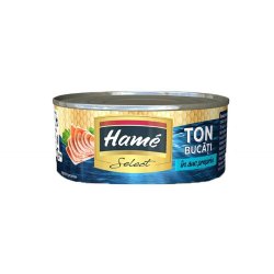 Ton Bucati in Suc Propriu Hame Select, 160 g, Ton in Suc Propriu Hame Select, Ton Hame Select, Conserva de Ton Hame Select, Conserva de Peste Hame Select, Conserva Hame Select, Conseve Hame Select, Conserve de Peste Hame Select
