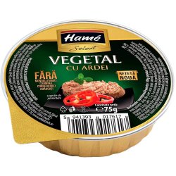 Pate Vegetal Hame Select, cu Ardei, 75 g, Pasta Vegetala Hame Select, Pate Vegetarian Hame Select, Hame Select Pate Vegetal, Hame Select Pate Vegetarian, Hame Select Pasta Vegetala, Hame Pate Vegetal, Hame Pate Vegetarian, Hame Pasta Vegetala