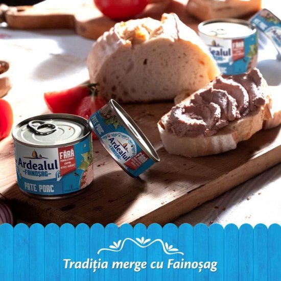 Pate de Porc Ardealul, 200 g, Pate Porc Ardealul, Pate din Ficat de Porc, Pate Ficat de Porc, Pate Ardealul cu Fainosag, Pate cu Fainosag, Pate Ardealul, Pate 200 g, Conserva Pate Ardealul, Conserva Mare Pate Ardealul, Pate Mare Ardealul