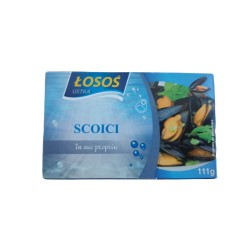 Scoici in Suc Propriu Losos Ustka, 111 g