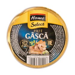 Pate de Gasca Hame Select, 75 g, Pate Hame Select, Pate Gasca Hame Select, Hame Select Pate de Gasca, Hame Select Pate Gasca, Hame Select Pate cu Ficat de Gasca, Pate cu Ficat de Gasca Hame Select, Hame Pate de Gasca, Hame Pate Gasca