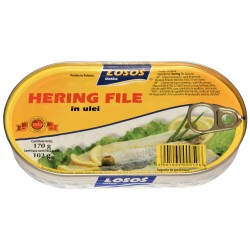 Hering File in Ulei Losos Ustka, 170 g