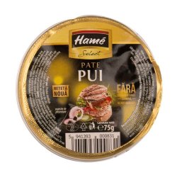 Pate de Pui Hame Select, 75 g, Pate Hame Select, Pate Pui Hame Select, Hame Select Pate de Pui, Hame Select Pate Pui, Hame Select Pate cu Ficat de Pui, Pate cu Ficat de Pui Hame Select, Hame Pate de Pui, Hame Pate Pui, Hame Pate cu Ficat de Pui