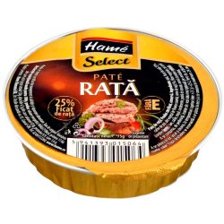 Pate de Rata Hame Select, 75 g, Pate Hame Select, Pate Rata Hame Select, Hame Select Pate de Rata, Hame Select Pate Rata, Hame Select Pate cu Ficat de Rata, Pate cu Ficat de Rata Hame Select, Hame Pate de Rata, Hame Pate Rata