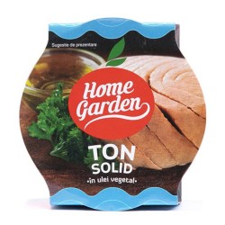 Ton Solid Home Garden, 170 g, Ton, Ton Solid, Home Garden, Peste Ton, Peste Solid, Bacanie, Conserve,  Ton Solid Home Garden, 170 g, Ton, Ton Solid, Home Garden, Peste Ton, Peste Solid, Bacanie, Conserve,