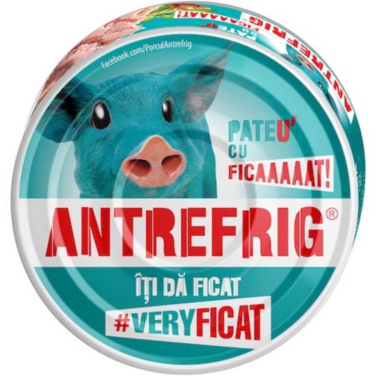 Pate din Ficat de Porc Antrefrig 200g, Pate de Porc, Pate cu Ficat, Pate de Porc si Ficat, Pate Ficat Antrefrig, Pate cu Carne, Pate Carne de Porc, Pate Ficat Antrefrig, Antrefrig Ficat, Antrefrig Pate