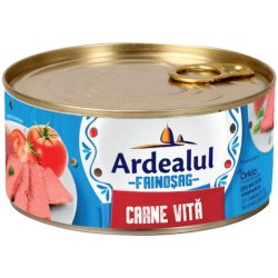 Carne de Vita Ardealul, 300g, Conserva de Carne de Vita, Carne de Vita Gata Preparata, Conserva Ardealul de Carne, Carne de Vita de la Ardealul