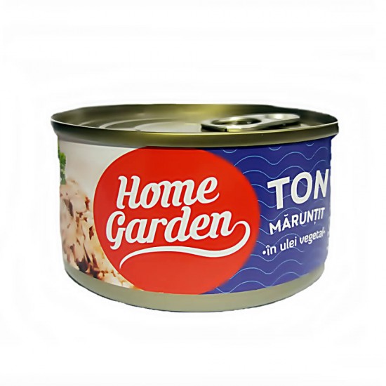 Ton Maruntit, Home Garden, 170 g, Conserva de Peste,  Home Garden Ton Maruntit, Conserva de Ton 170 g, Conserva de Peste Home Garden