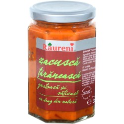 Zacusca Taraneasca Raureni, 300g, Zacusca, Zacusca Rureni, Zacusca Taraneasca, Zacusca Taraneasca din Legume, Zacusca cu Legume, Zacusca la Borcan, Zacusca Borcan, Zacusca cu Coacere, Zacusca fara Conservanti