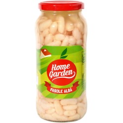 Bax 12 Borcane Fasole Alba HOME GARDEN, 570 g, Fasole la Borcan, Fasole Prefiarta, Borcan de Fasole, Fasole Boabe la Borcan, Borcan Boabe de Fasole Alba, Boabe de Fasole Alba Fierte, Fasole Alba Fiarta la Borcan, Fasole Alba Boabe la Borcan 