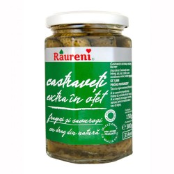 Castraveti Extra in Otet Raureni, 300g, Castraveti, Castravetiin Otet, Castraveti Raureni, Castraveti Extra in Otet, Castraveti in Otet cu Zahar, Castraveti Extra in Otet cu Zahar