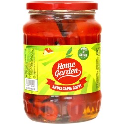 Ardei Capia Copti Home Garden, 900 g, Ardei, Capia, Ardei Capia Copti, Home Garden, Horeca Ardei, Alimente de Baza, Conserve Muraturi, Ardei Home Garden