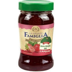 Dulceata de Capsuni La Grande Famiglia, 360 g, Dulceata de Capsuni Famiglia, Dulceata La Grande Famiglia, Dulceata Famiglia, Gem de Capsuni La Grande Famiglia, Gem de Capsuni Famiglia, Gem La Grande Famiglia, Gem Famiglia