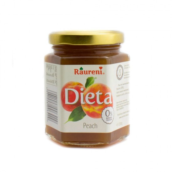 Gem de Piersici Dietetic Raureni, 220 g, Gem Piersici Dieta, Gem din Piersici, Gem Raureni, Gem Raureni de Piersici Dieta, Gem Piersici, Borcan de Gem de Piersici, Borcan Gem de Piersici, Gem de Piersici Dietetic