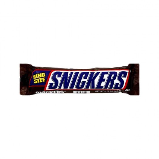 Baton Snickers King Size, 75g, Baton de Ciocolata Snickers, Baton de Ciocolata cu Alune, Baton de Ciocolata Snickers King Size, Baton de Ciocolata cu Nuga, Baton Ciocolata cu Lapte, Baton cu Caramel, Baton cu Alune, Baton cu Arahide