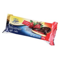 Biscuiti cu Ciocolata si Capsuni Tago, 135 g