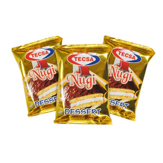 Set 36 Pachete de Biscuiti cu Cacao Tecsa Sandwich, 18 g