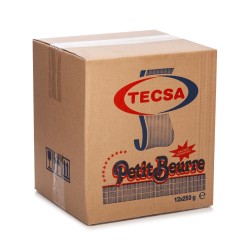 Set 12 Pachete de Biscuiti Petit Beurre Tecsa, 250 g Set 12 Pachete de Biscuiti Petit Beurre Tecsa, 250 g